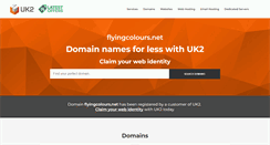 Desktop Screenshot of flyingcolours.net